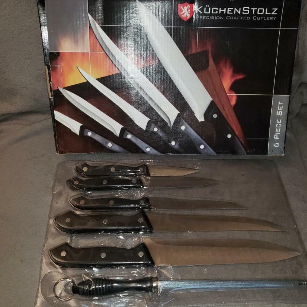 Kuchenstolz 6-Piece Stainless Knife Set